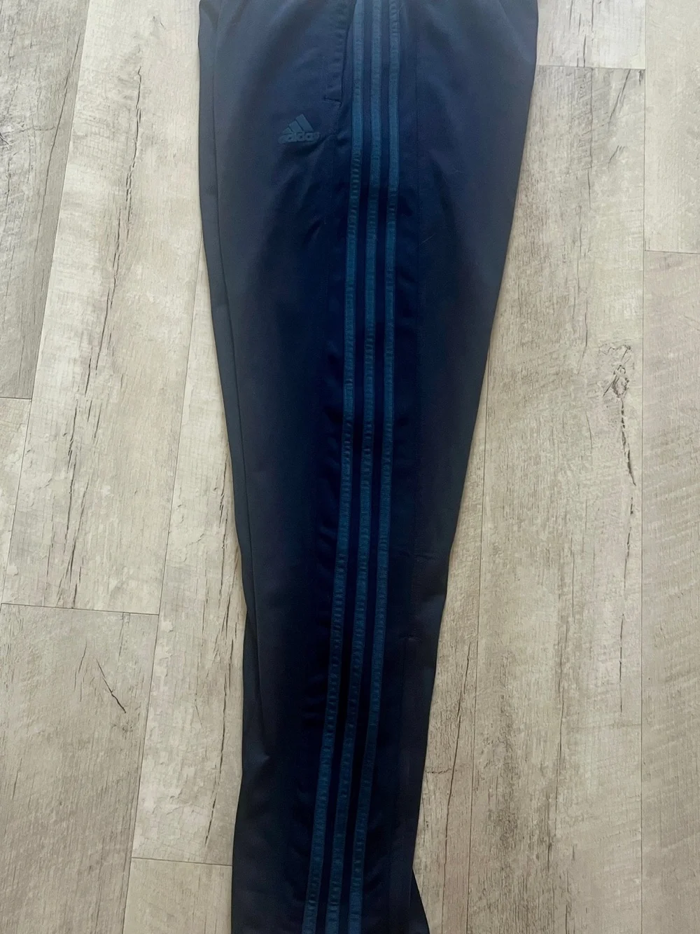 adidas Navy Joggers with Dark Blue Side Stripes